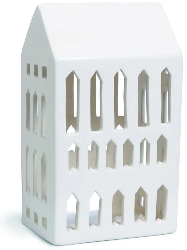 Urbania Lighthouse Church fehér kerámia gyertyatartó - Kähler Design