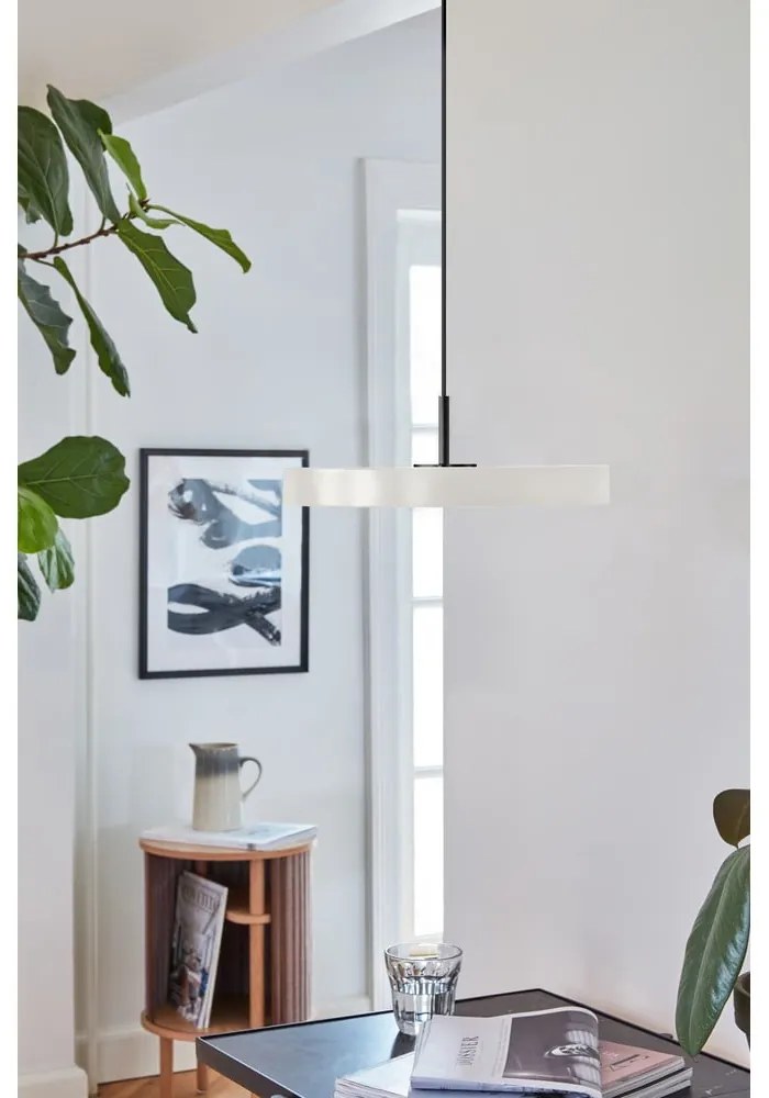 Krémszínű LED dimmelhető függőlámpa fém búrával ø 31 cm Asteria Plus Mini – UMAGE