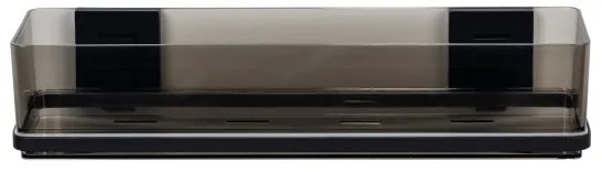 WENKO 71446800 - Polc VACUUM-LOC QUADRO ED 38,5x14,5 cm fekete