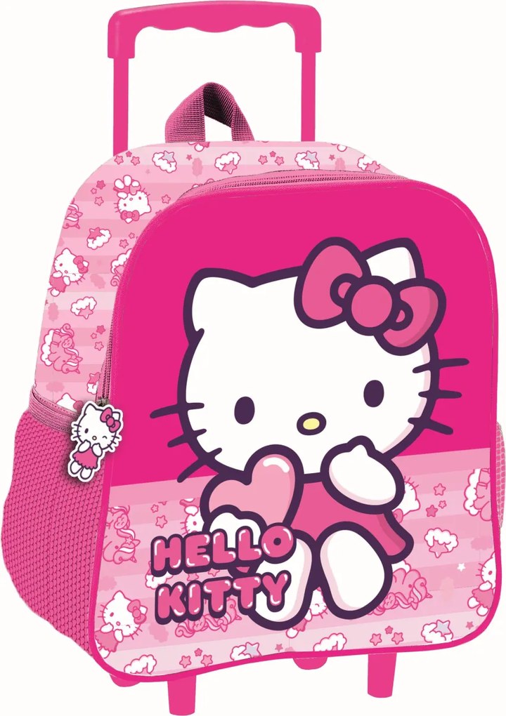 Hello Kitty Unicorn gurulós ovis 3D hátizsák, táska 32 cm