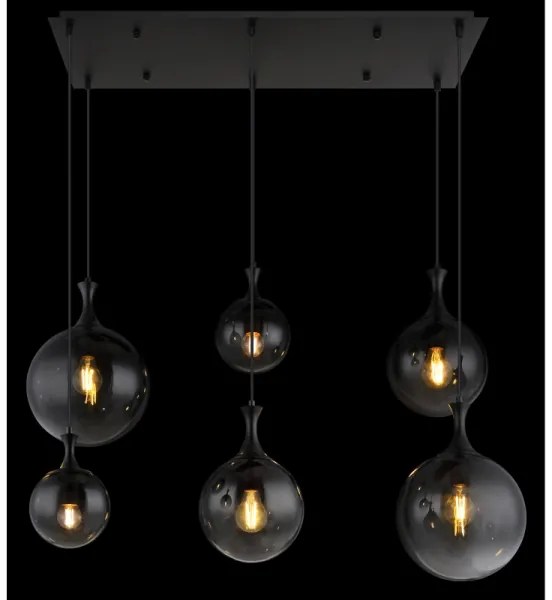 Globo 15885-6H - Csillár zsinóron DALTON 6xE27/10W/230V