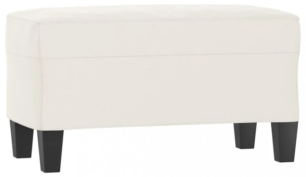bézs mikroszálas szövet pad 70 x 35 x 41 cm