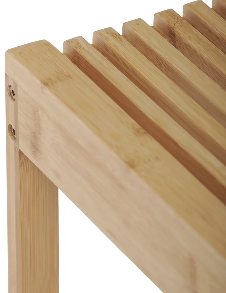 B040 NAT padlószék, bambusz