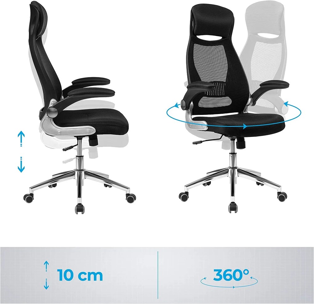Irodai szék, ergonómikus hálós forgószék