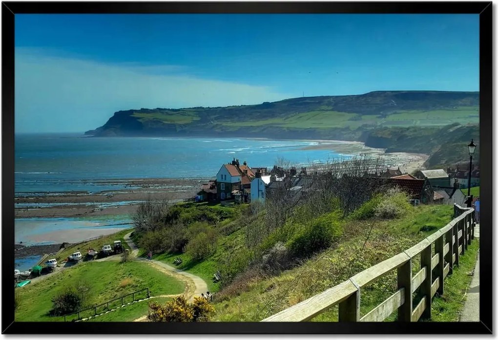 Poszterek keretben 60x40 Tengerparti tájkép