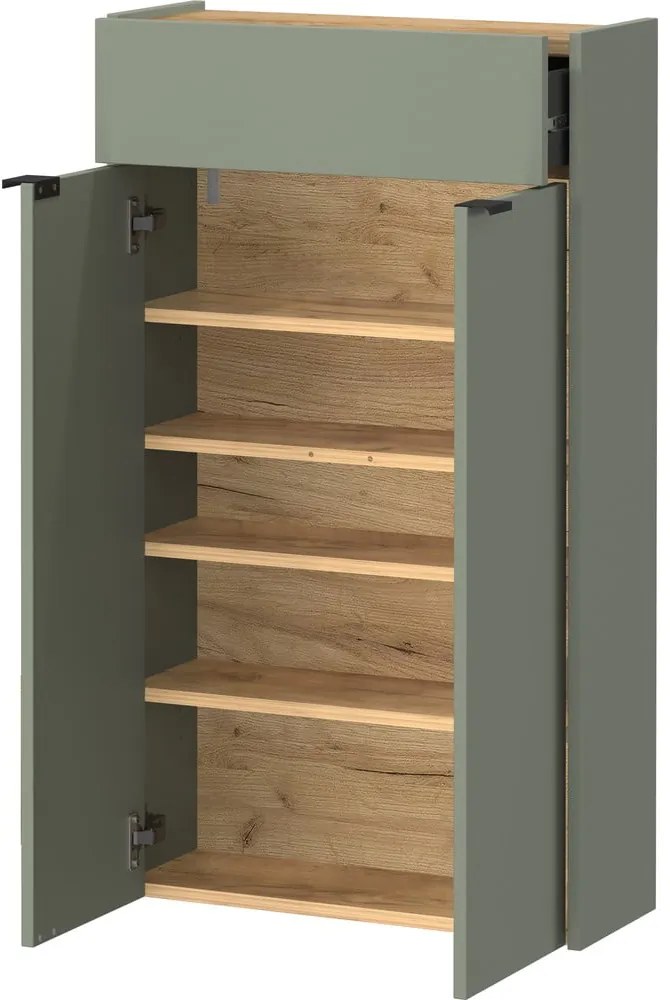 Zsályaszínű szekrény 56x97x22 cm Ameca – Germania