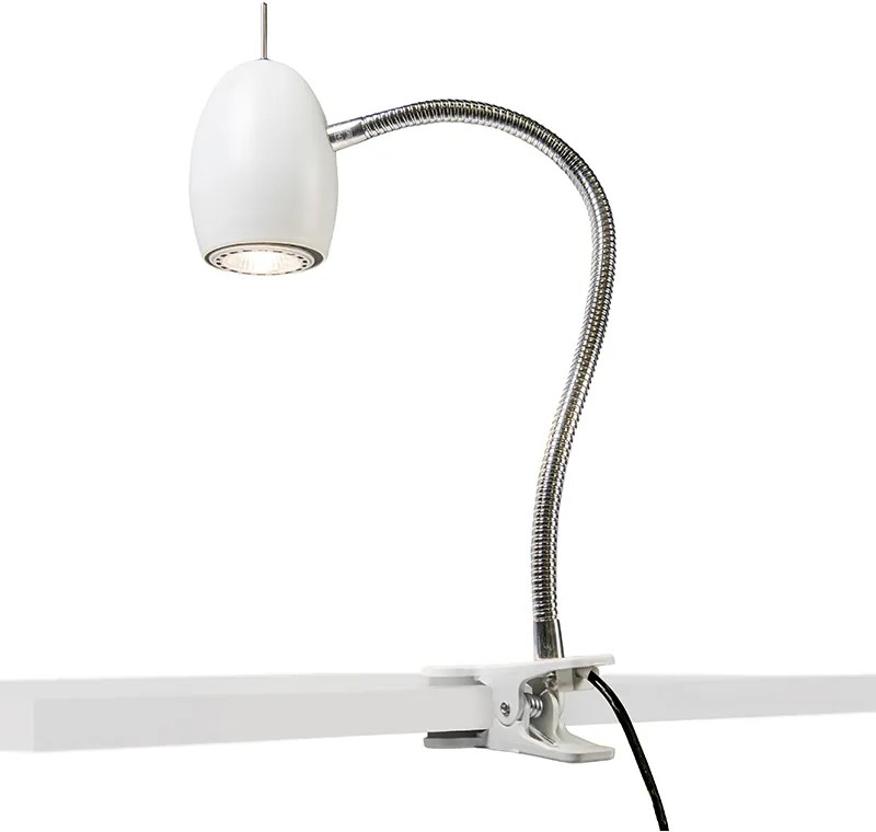 Design csipesz reflektor fehér rugalmas karral - Egg
