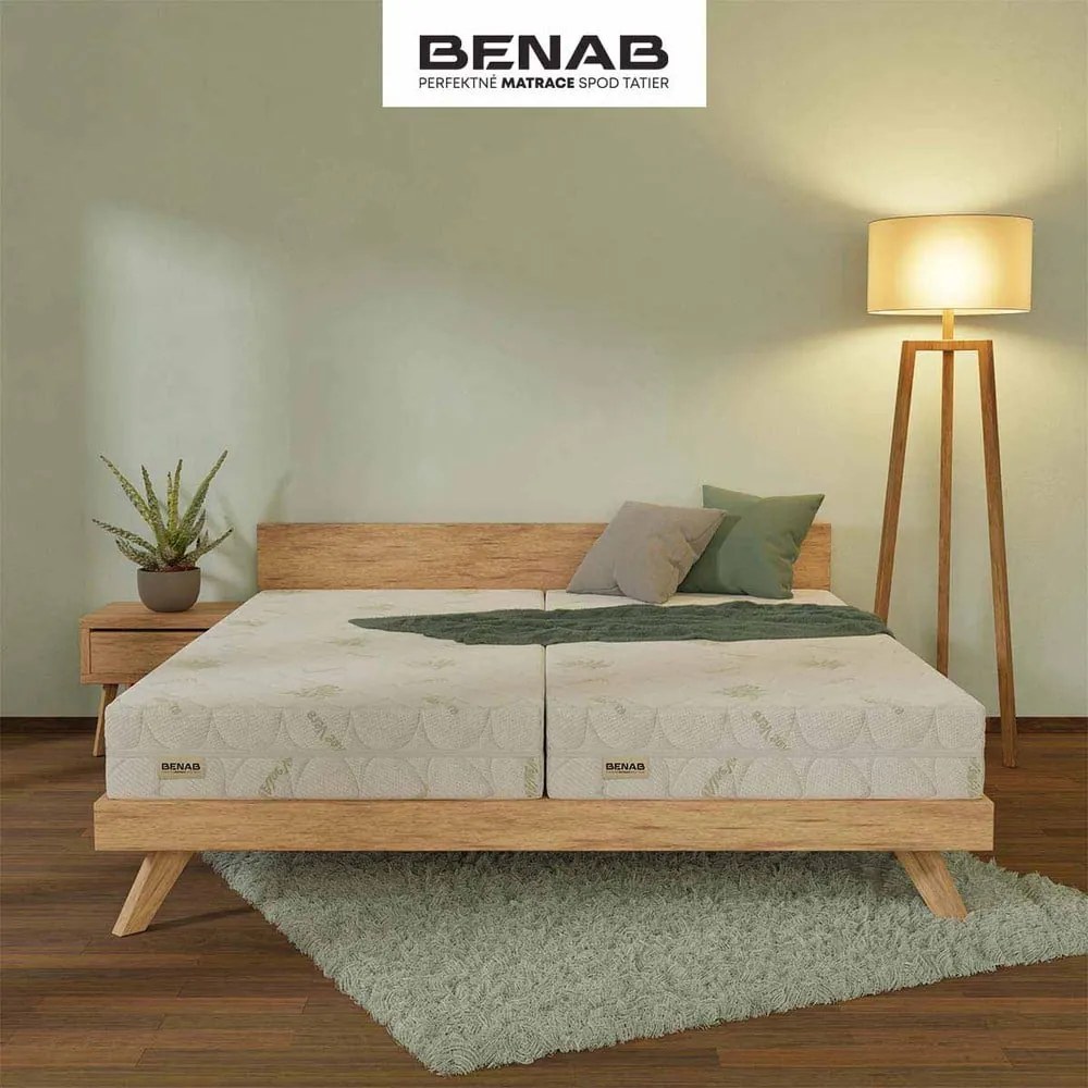 Kemény-közepes keménységű kétoldalas hab matrac 90x200 cm BonHarmony HR BIO – BENAB