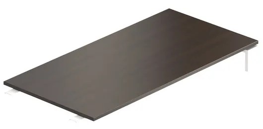 Akcióelem Creator 120 x 60 cm, fehér alap, lábak nélkül, wenge