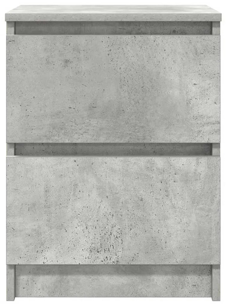 betonszürke szerelt fa TV-szekrény 40x35x54 cm