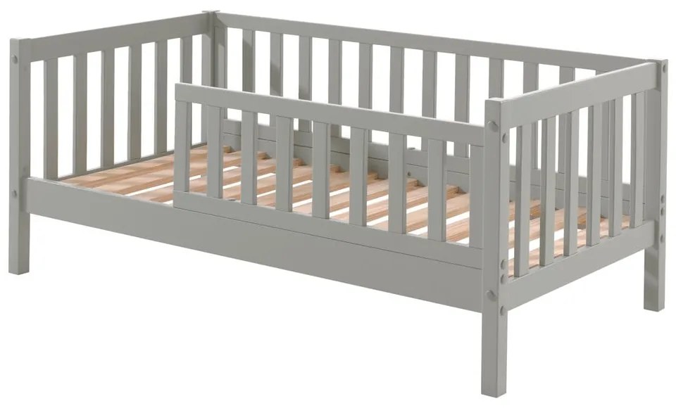 Junior szürke gyerekágy, 70 x 140 cm - Vipack
