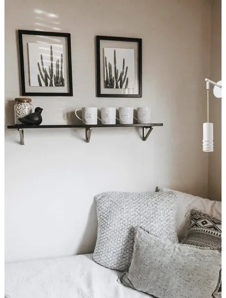 Klausen 101009 - Fali lámpa DRILL 1xGU10/4W/230V fehér