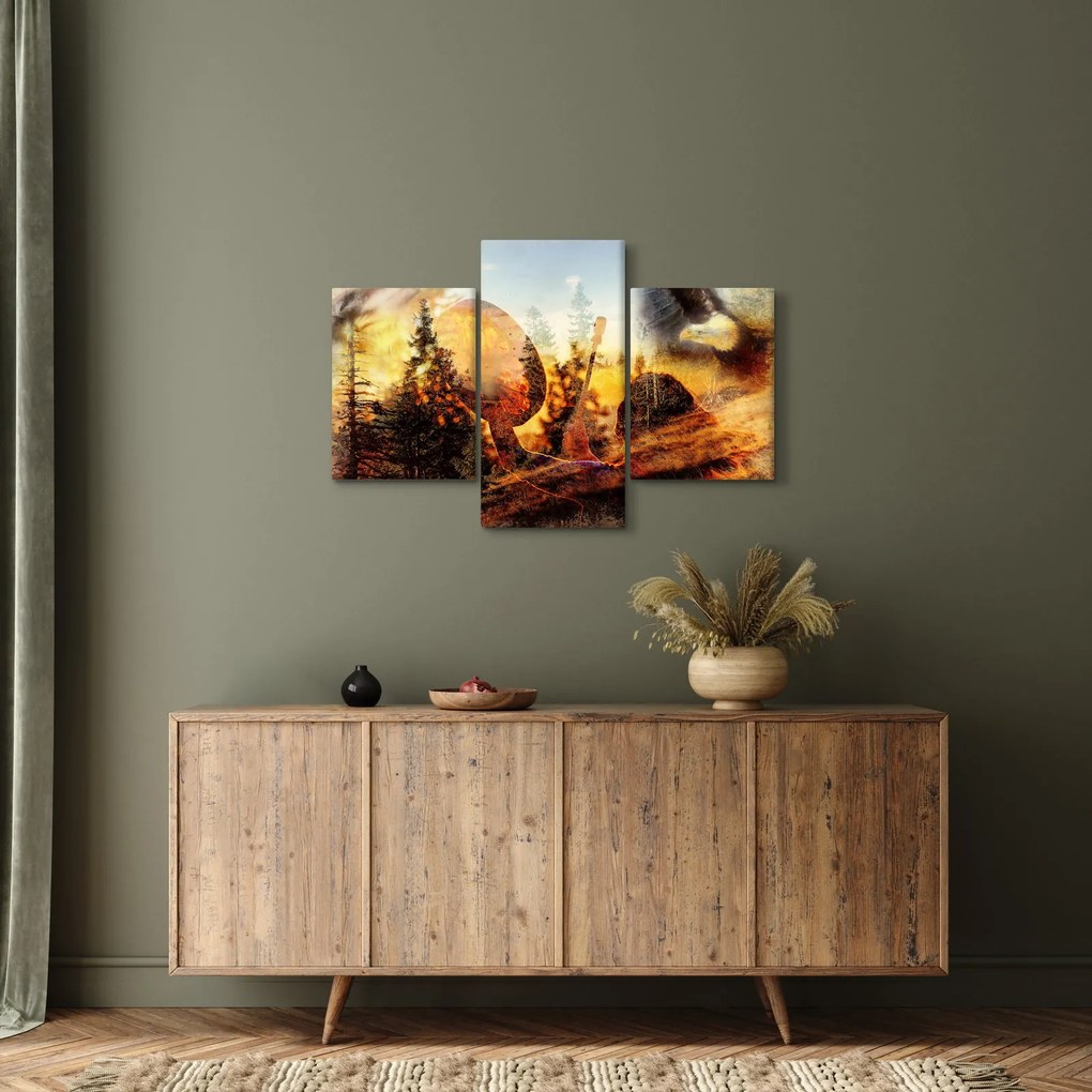 Kép - Sámán motívum (90x60 cm)