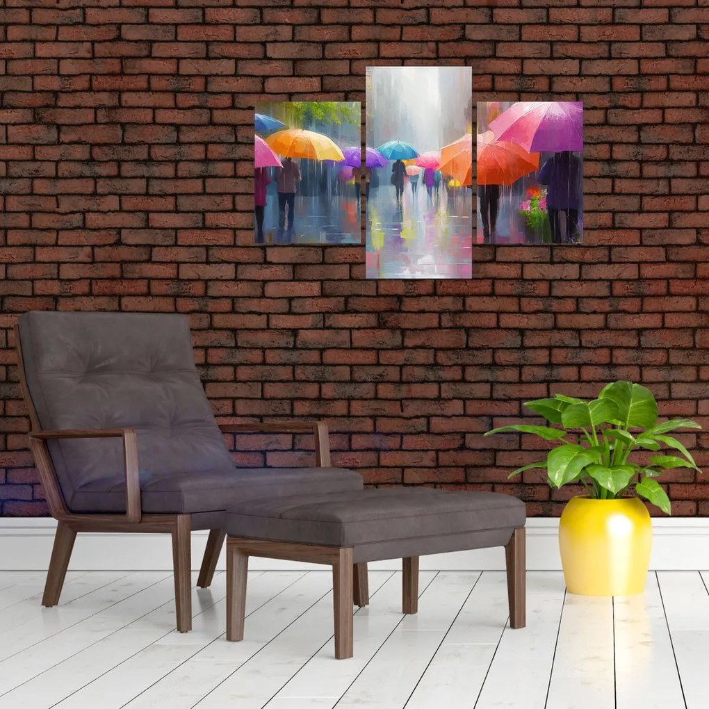 Kép - Esős nap (90x60 cm)