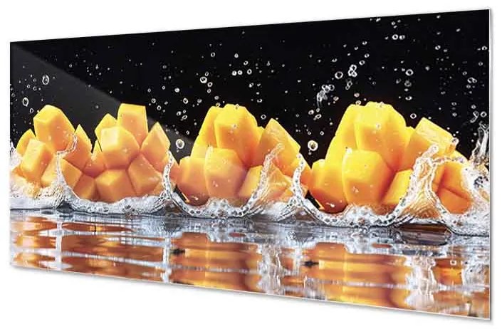 Wallplex konyhahátfal Mézédes Mangó (Méret: 60x180)