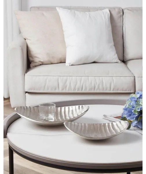 Eglo 427011 - Dekoratív tálca FORLEYET 23,5x32,5 cm ezüst