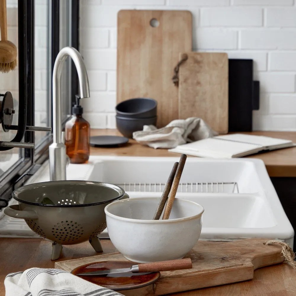 Roda fehér agyagkerámia tál, ⌀ 19 cm - Costa Nova