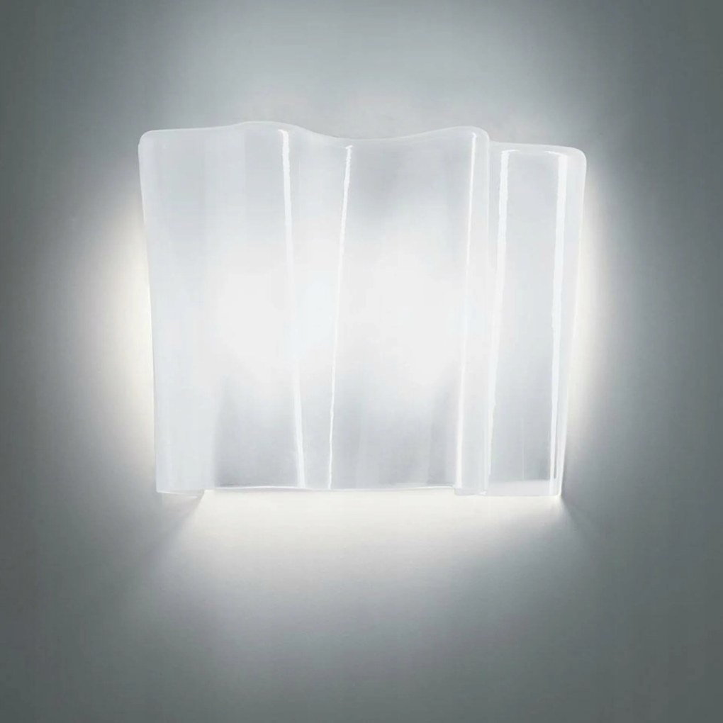 Artemide Logico Micro fali lámpa 1x60W E14 szürke üveg