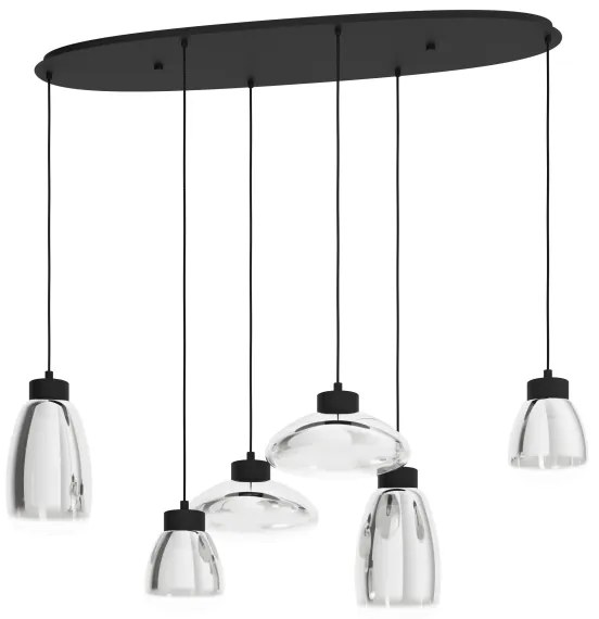 Eglo 390301 - LED Dimmelhető csillár zsinóron SARNARRA 6xLED/5,4W/230V 2700K