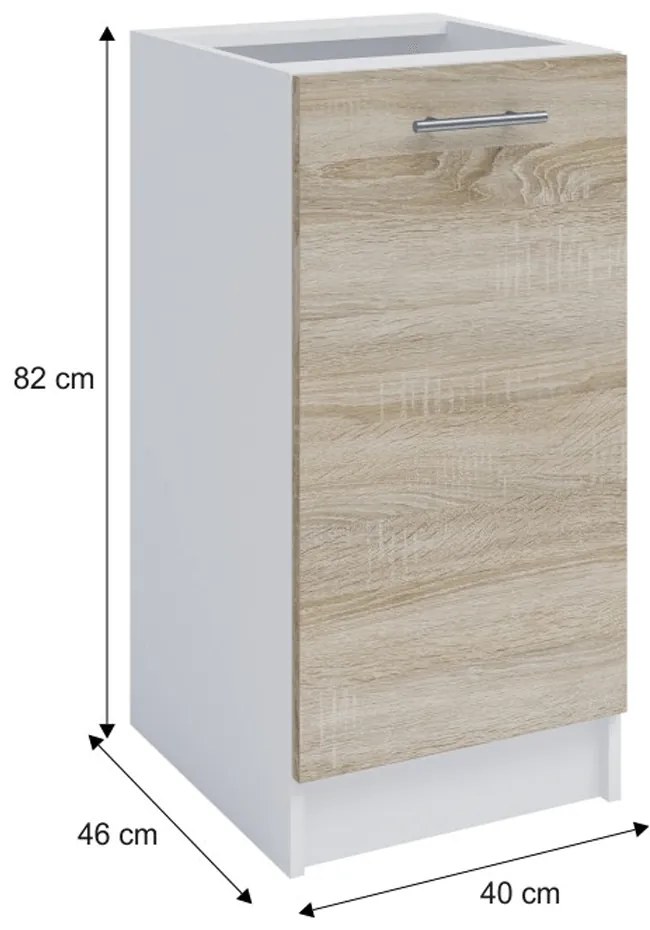 Alsó konyhaszekrény S40 Flor. 1014747