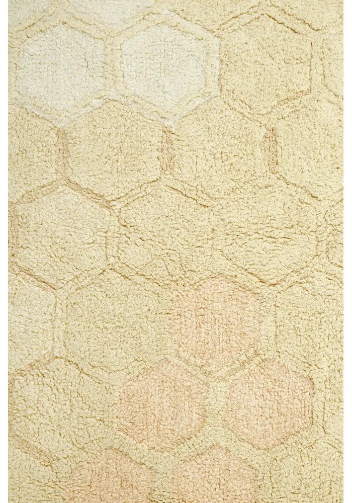 Okkersárga mosható kézi szövésű pamut szőnyeg 140x200 cm Sweet Honey – Lorena Canals