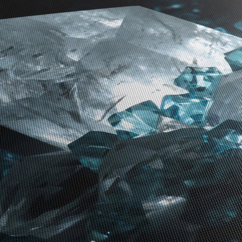 Kristály képe (120x50 cm)