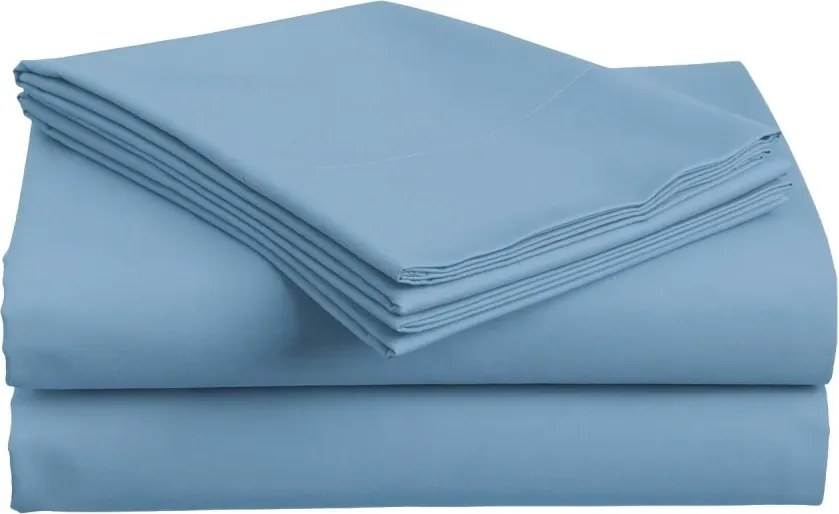 Pamut lepedő STANDARD 140x240 cm, kék