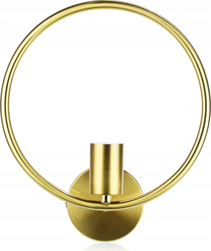 Fali Lámpa Kerek Fali Lámpa Arany Modern E27 Led Gyűrű