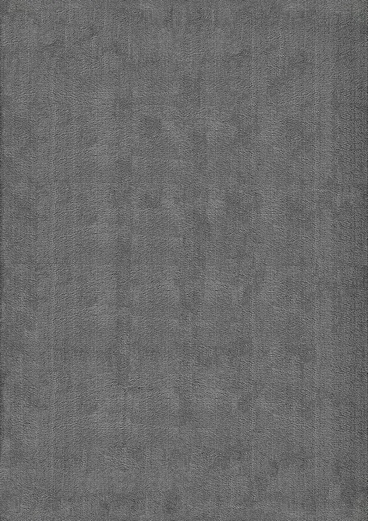Szürke plüss shaggy szőnyeg, 200x290cm, Star Shaggy