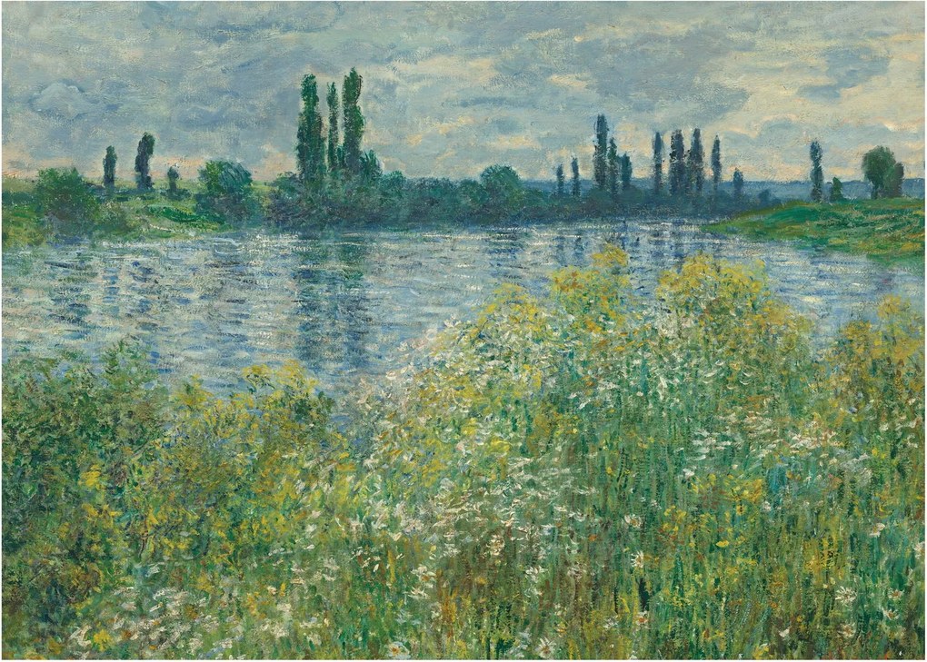 Kép - Claude Monet, Banks of the Seine, reprodukciók (70x50 cm)