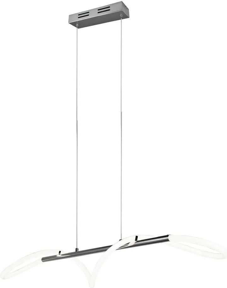TRIO R32361106 ARGOS Modern Led Függesztett Lámpa Ezüst LED IP20