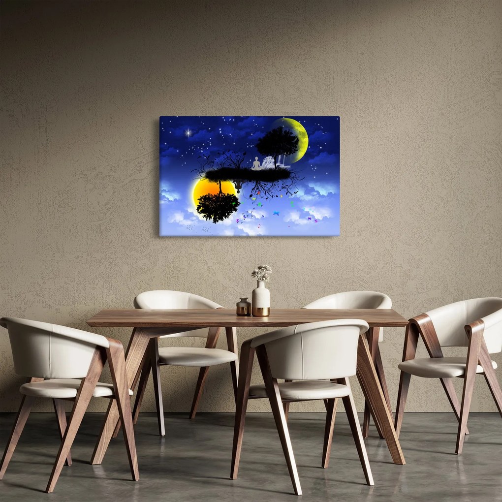 Kép - Az egyensúly tükröződése (90x60 cm)