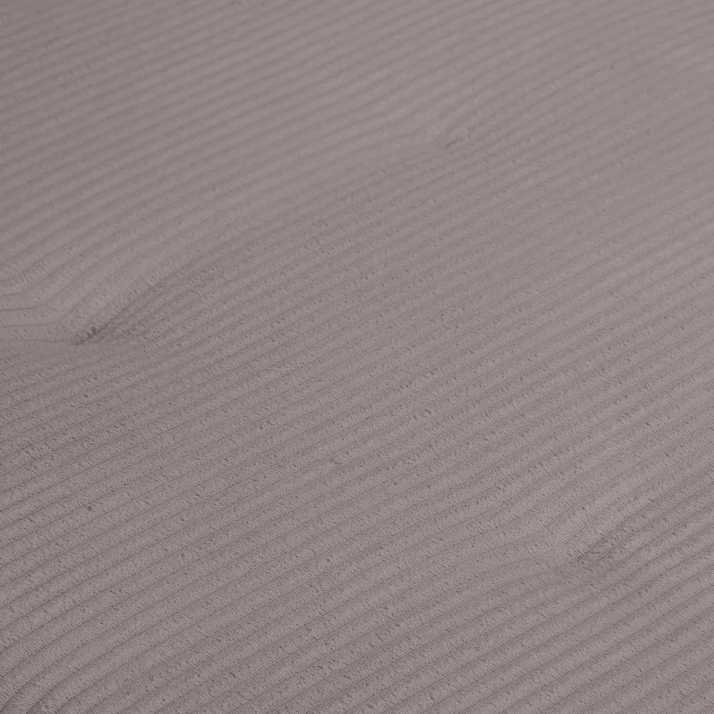 Szürke kordbársony sarokkanapé (bal oldali) Ariella – Ropez