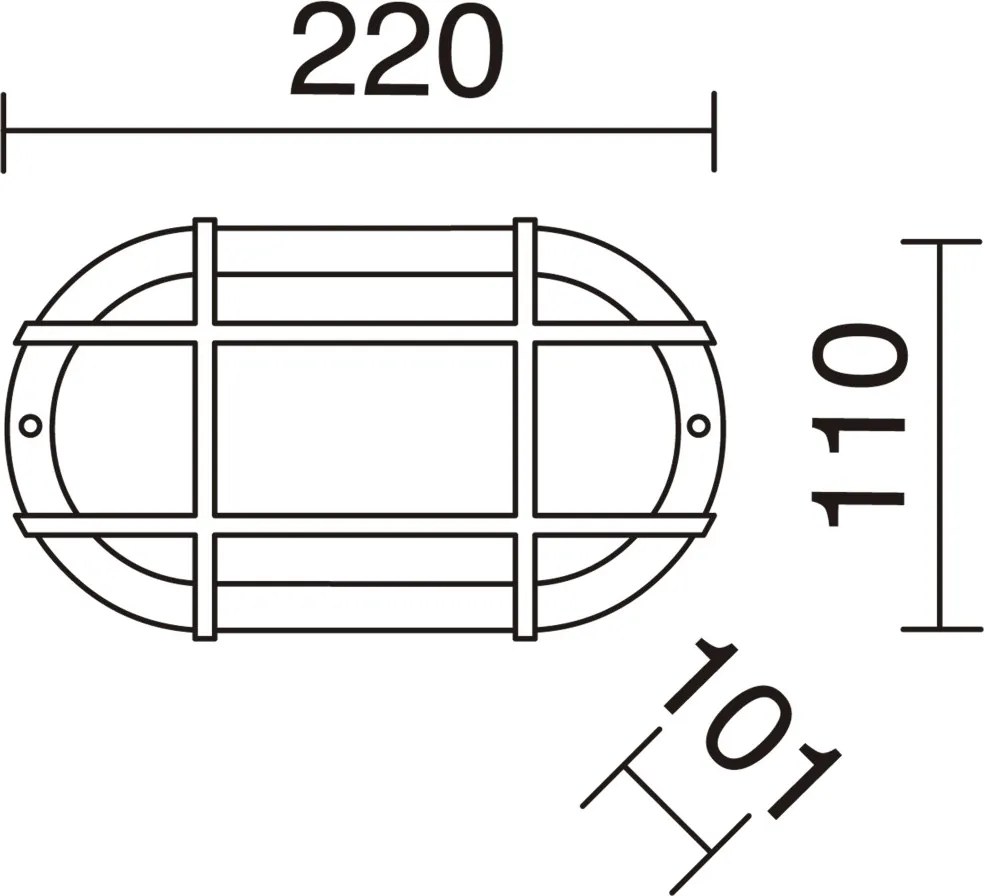 Novolux COBAN 647B-G05X1A-01 Süllyesztett mennyezeti lámpa 1x12W/E27 IP44