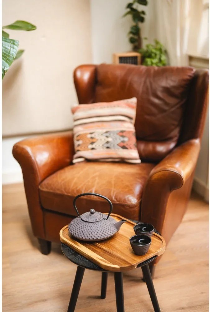 Borvörös öntöttvas teáskanna 1,25 l Xilin – Bredemeijer