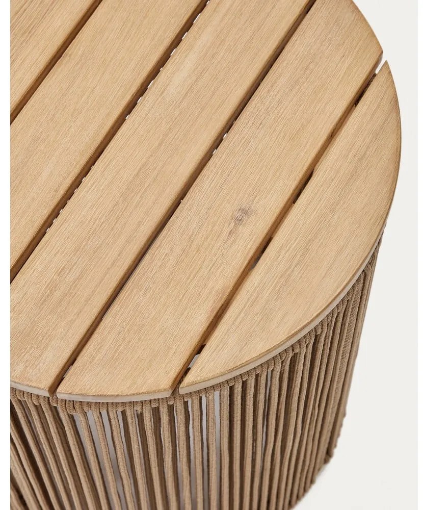 Kerek kerti tárolóasztal ø 40 cm Mesa – Kave Home