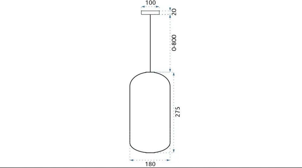 MORETTI MO4681 BLOW Modern Függesztett Lámpa LED IP20
