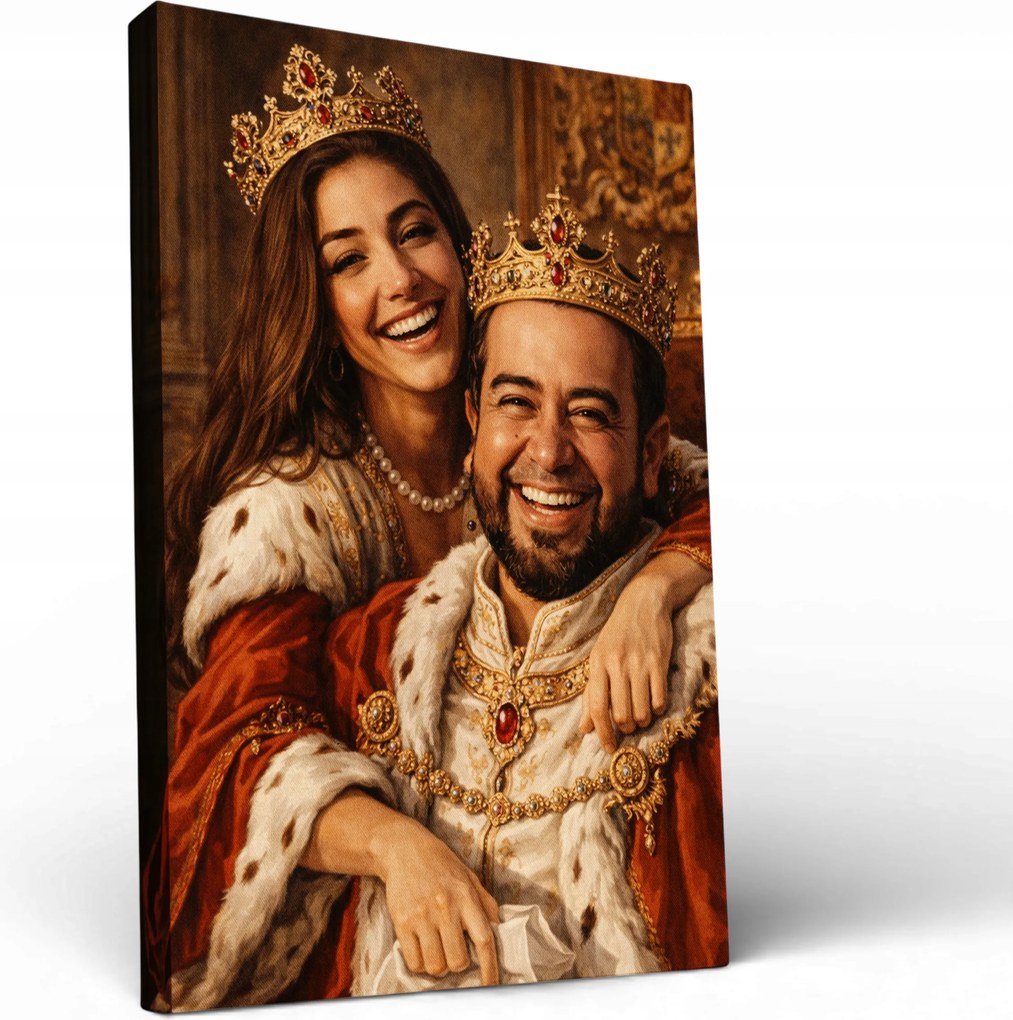 Személyre szabott Nyomtatás Fotó Portré Vászonkép 30x40 Ajándék Születésnap