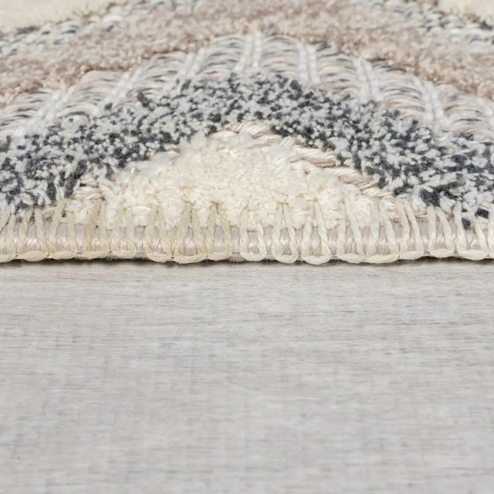 Szürkésbézs mosható szőnyeg 194x290 cm Beckett – Flair Rugs