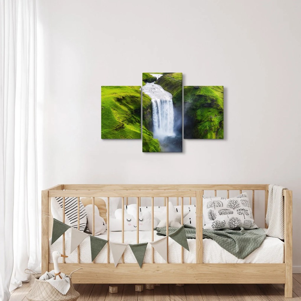 Kép - Skogafoss vízesés (90x60 cm)