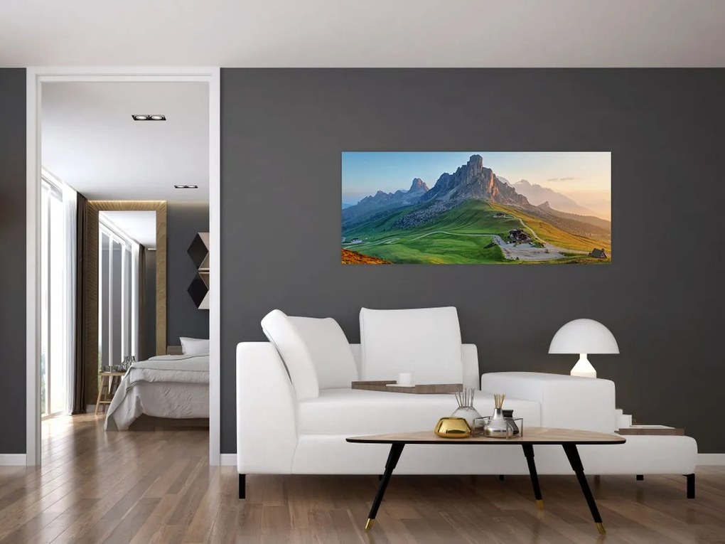 Kép - Dolomitok (120x50 cm)