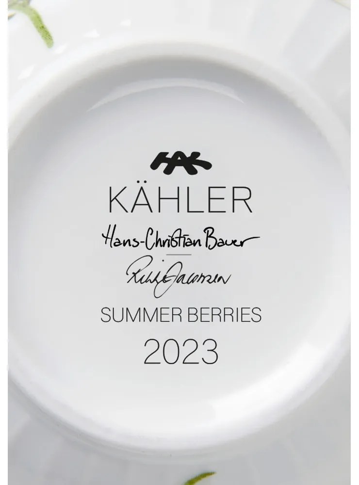 Fehér porcelán bögre 330 ml Hammershøi Summer – Kähler Design
