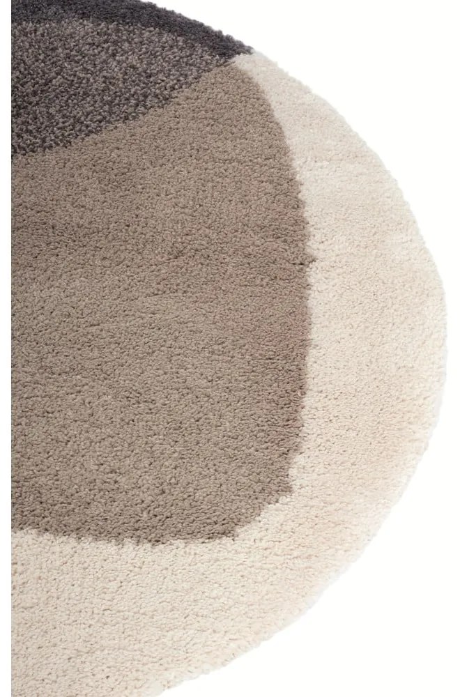 Bézs kerek szőnyeg ø 120 cm Arti – Hanse Home