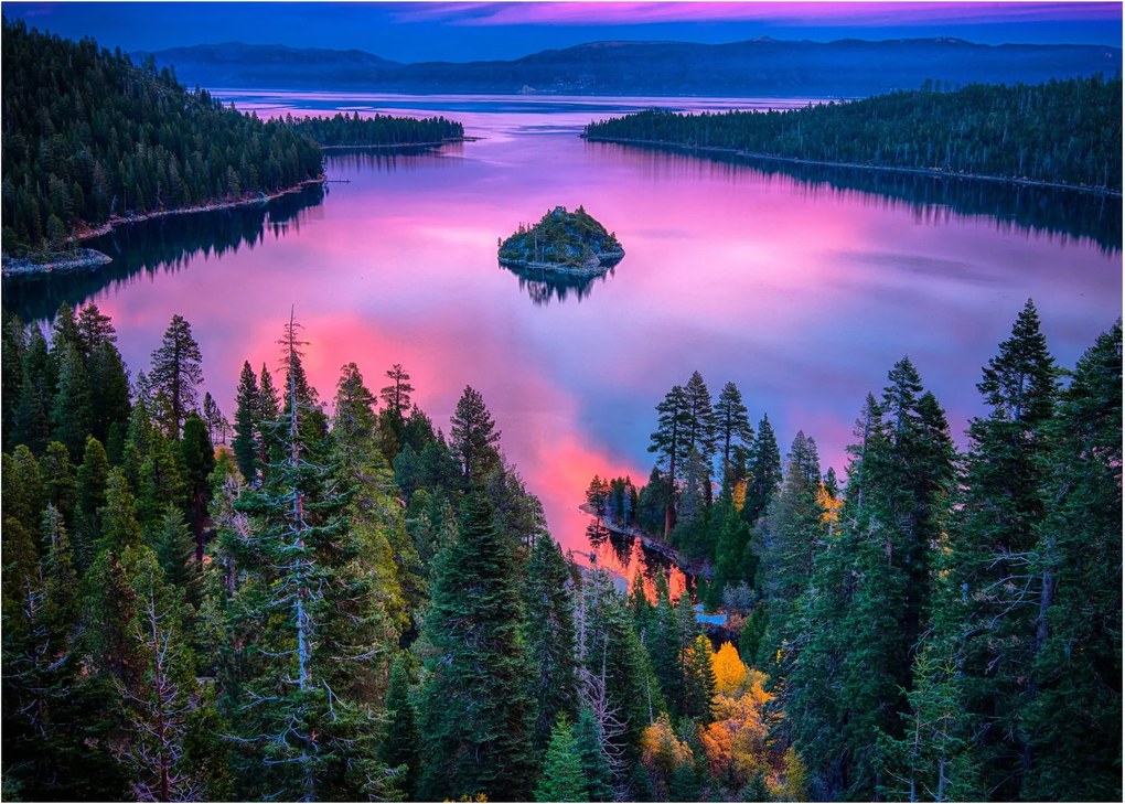 Kép - Lake Tahoe, Sierra Nevada, Kalifornia, USA (70x50 cm)