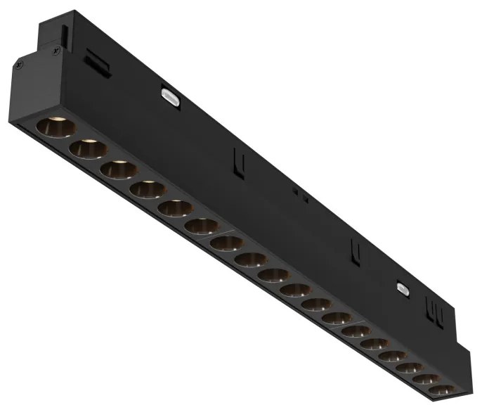 TR031-2-18W2.7K-B Points Alumínium Sín lámpafej Fekete Színű LED 18 W 2700 Kelvin 1110 Lumen IP20