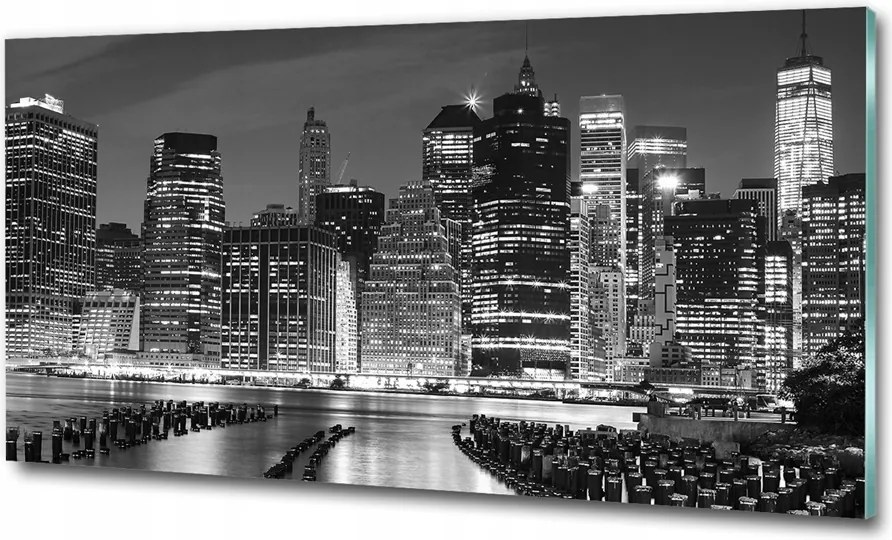 Fotó üvegkép Brooklyn híd 100x70