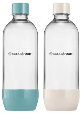 Sodastream Jet Blue/Sand palack 2x 1 l, mosogatógépben mosható