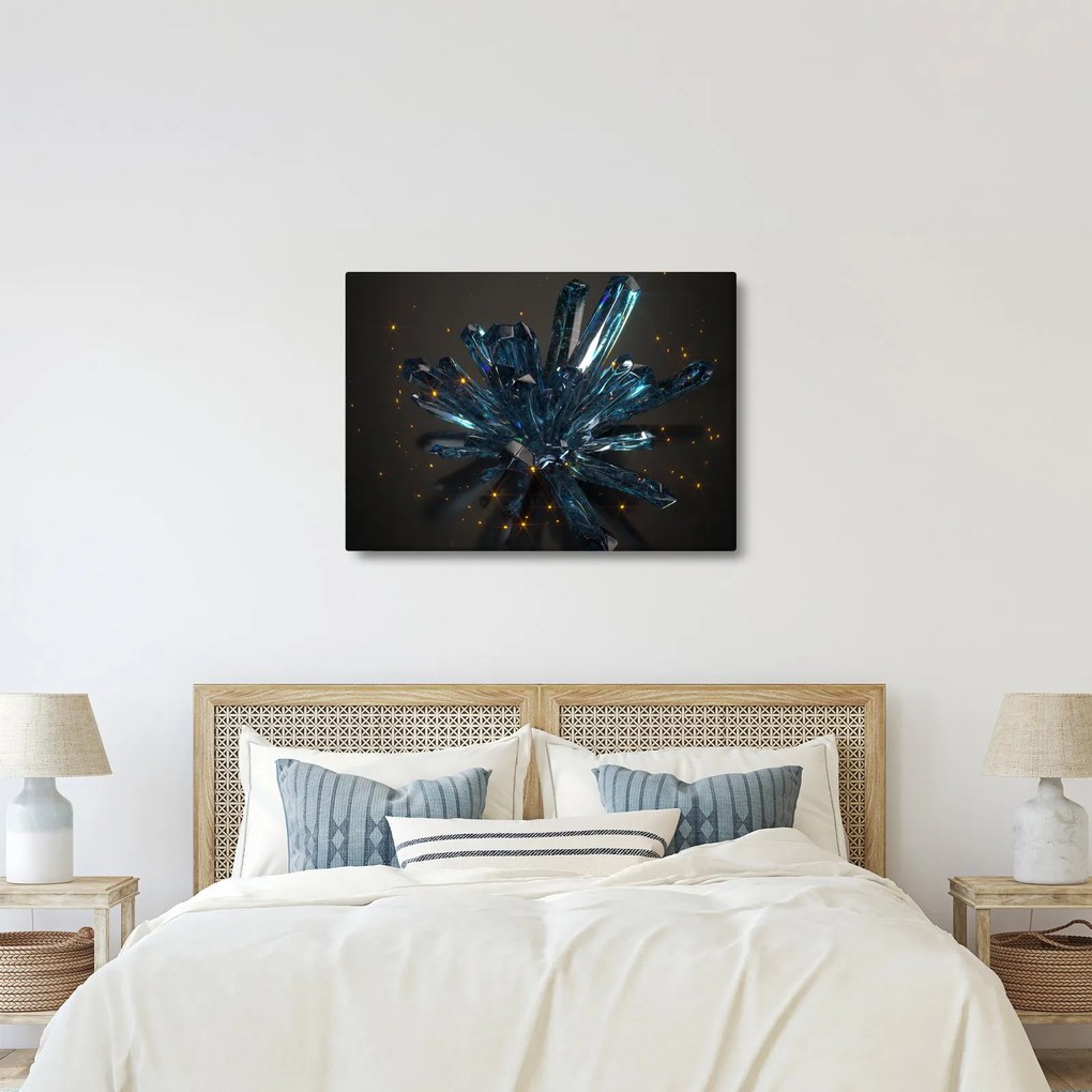 Kristály kép (70x50 cm)