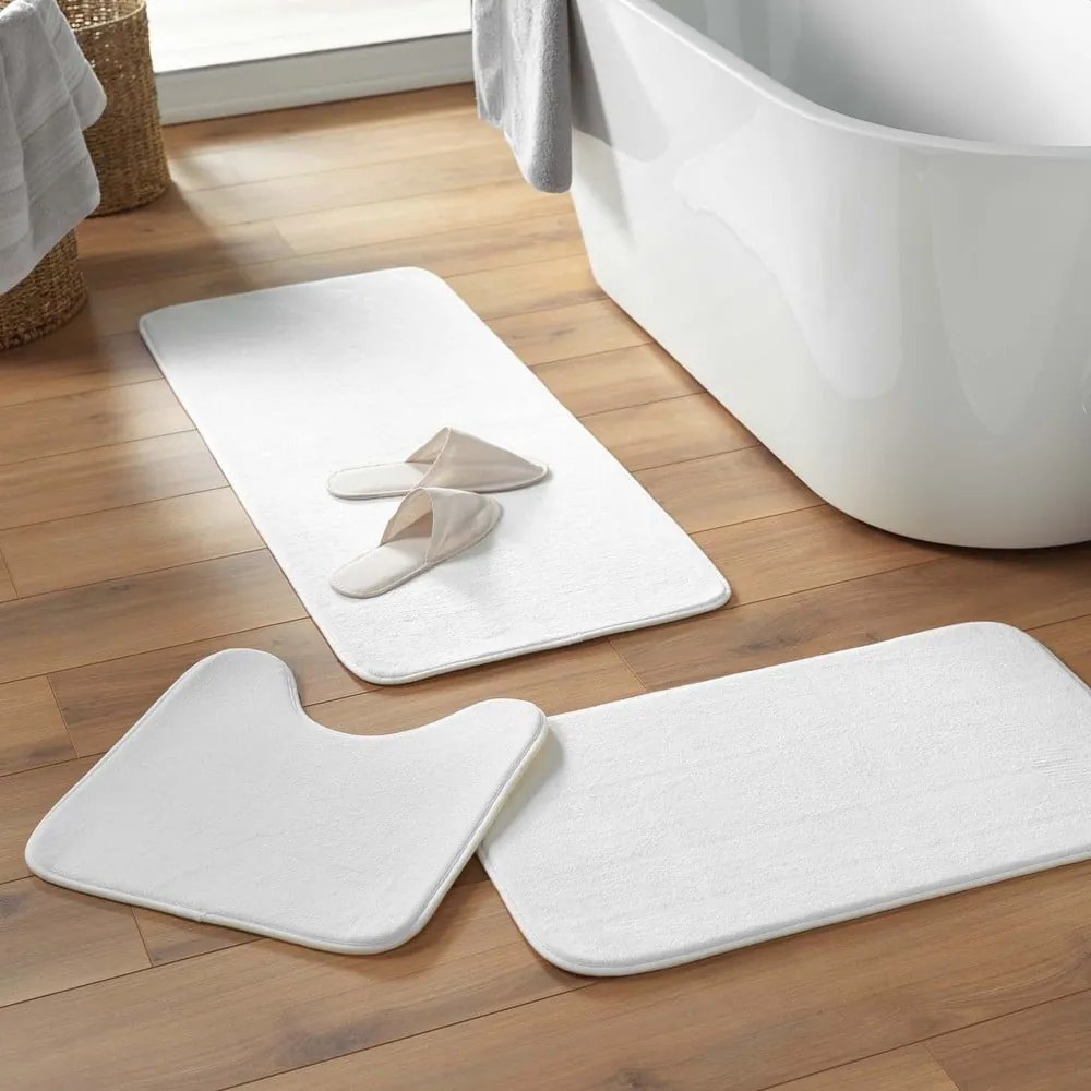 Fehér fürdőszobai kilépő WC-hez 45x45 cm Vitamine – douceur d'intérieur