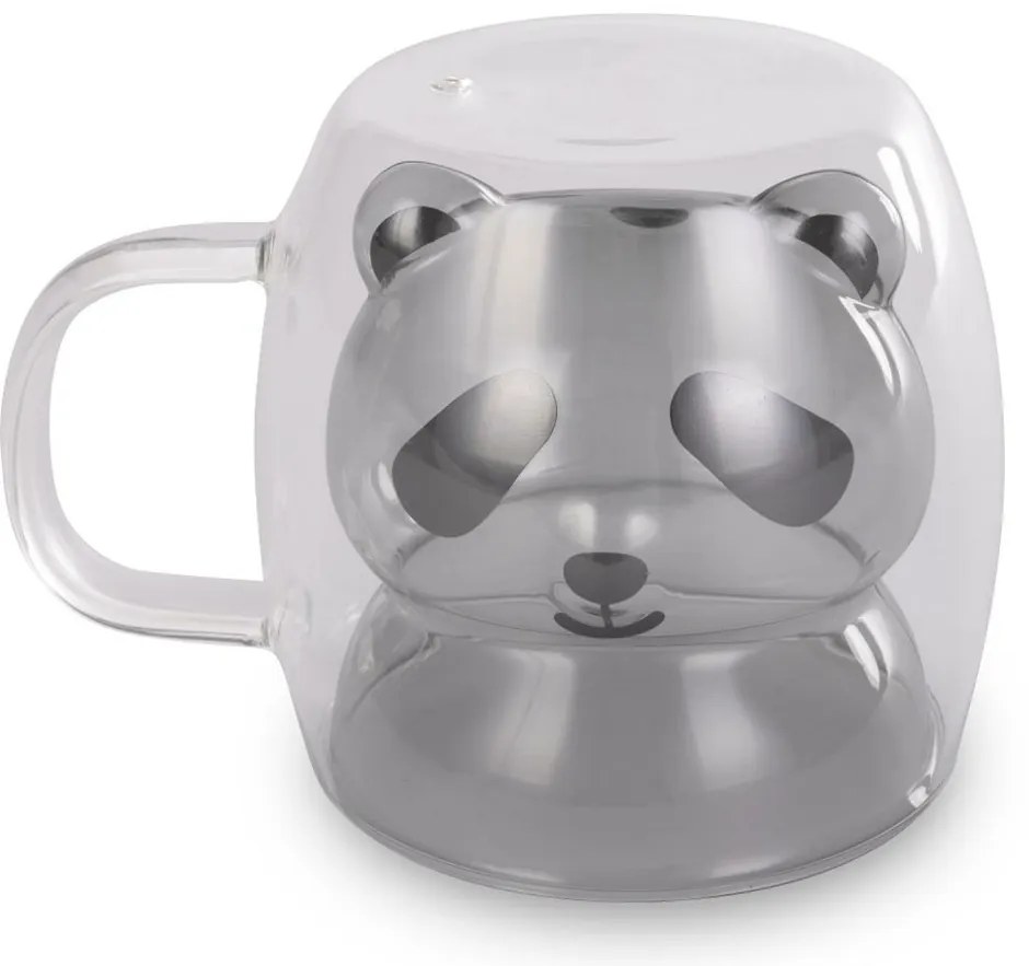 Lamart LT9126 2 részes Bear Vaso pohárkészlet, 230ml, fekete